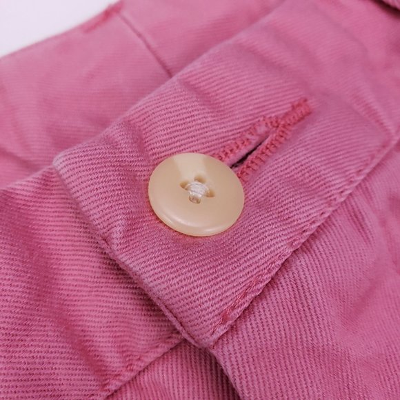 Vineyard Vines Pink Shorts 34 Flat Front Cotton Me - Picture 6 of 12